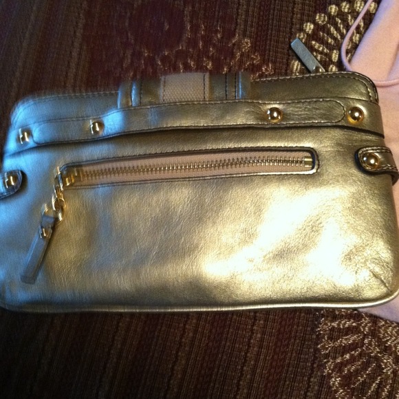 Juicy Couture Gold Clutch - Picture 3 of 3
