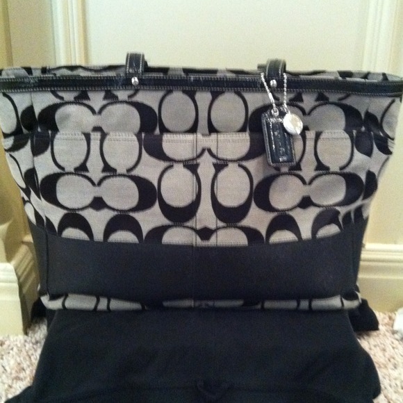 Coach diaper/computer bag