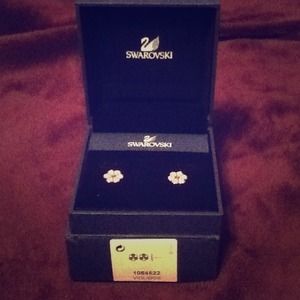 Swarovski Flower Earrings