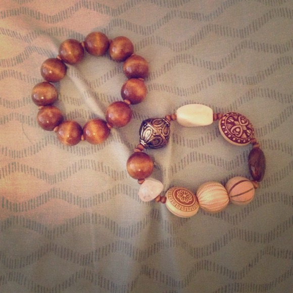 Brown bracelets