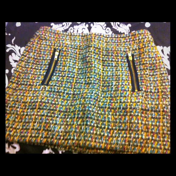 Jcrew tweed mini skirt sz. 8