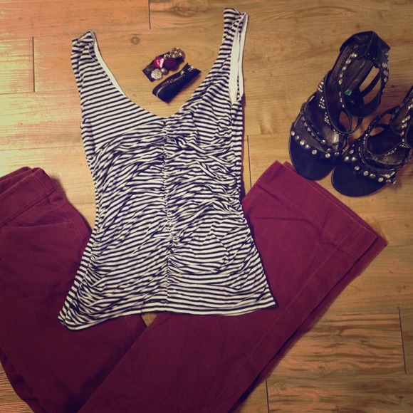 Reserved!!! Stripe tank