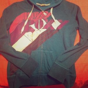 Zip up sweatshirt