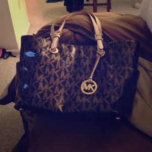RESERVED brown Michael Kors Authentic bag
