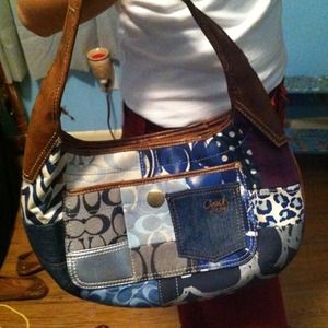 Authentic coach purse