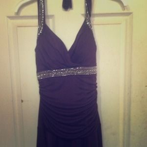 Purple dress