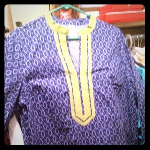 Royal blue and lime Tunic from Avon