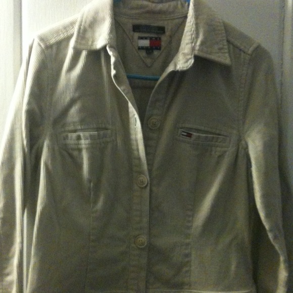 Tommy Hilfiger corduroy tan dress