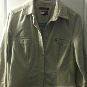 Tommy Hilfiger corduroy tan dress