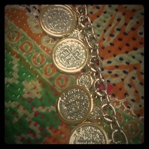 Coin bracelet