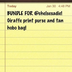 BUNDLE FOR chelsesadie!