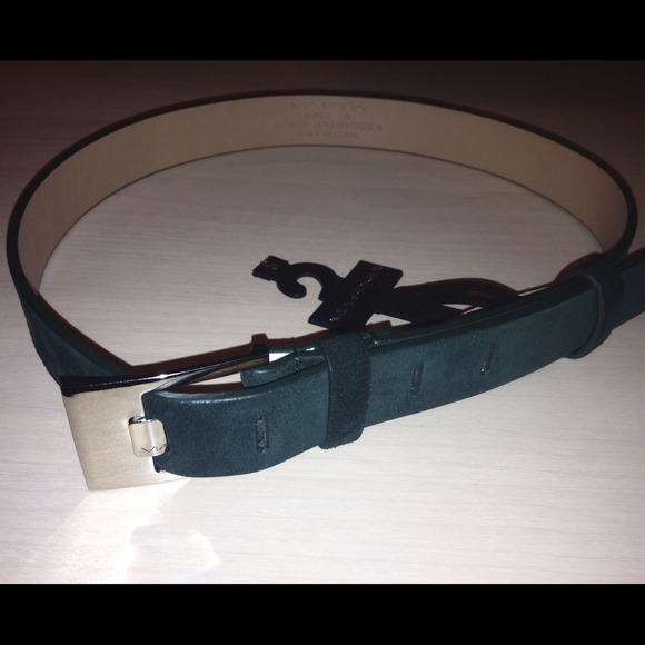 Suede Via Spiga belt
