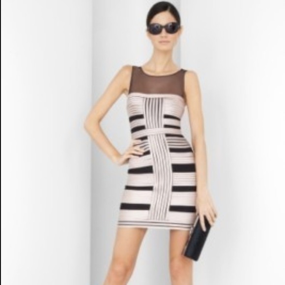✋SOLD✋BCBG Maxazria Brenda Sheer Bandage