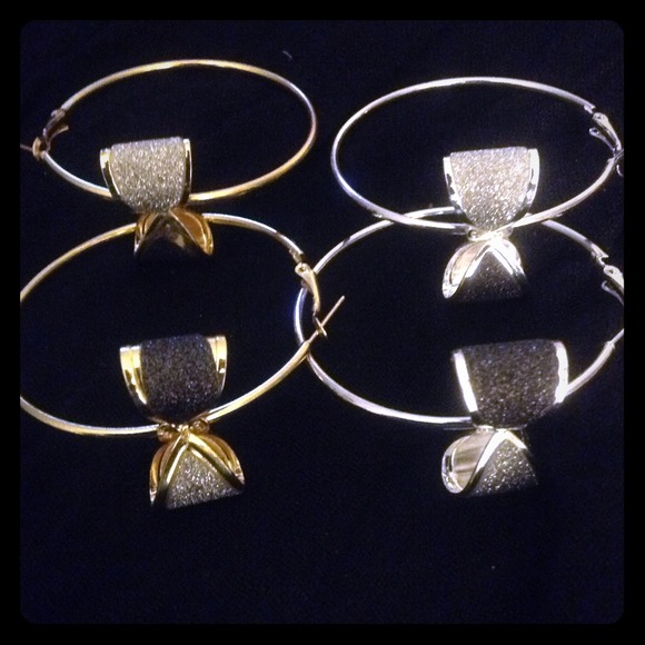 BUNDLE bow hoops!