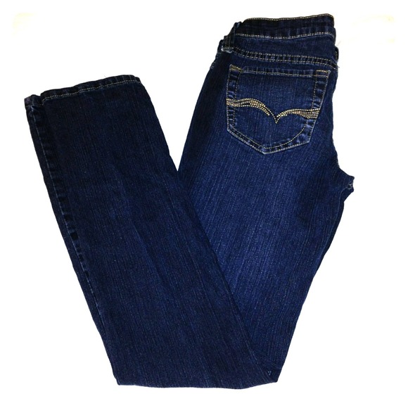 Dark wash skinny jeans size 3