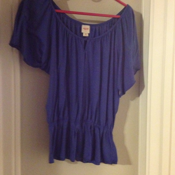 Dark purple shirt
