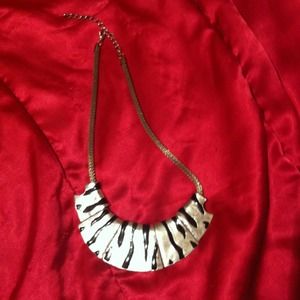 Animal print necklace