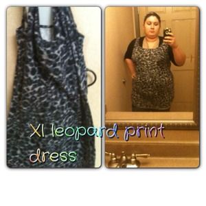 Size xl leopard print dress