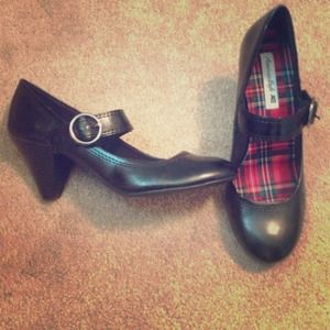 American eagle black heels/Mary Janes! Brand new!