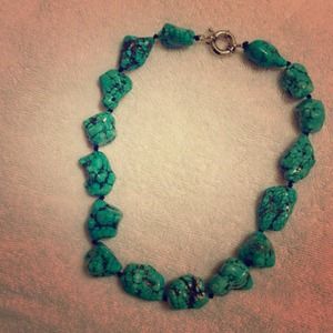 Beautiful real turquoise necklace!!
