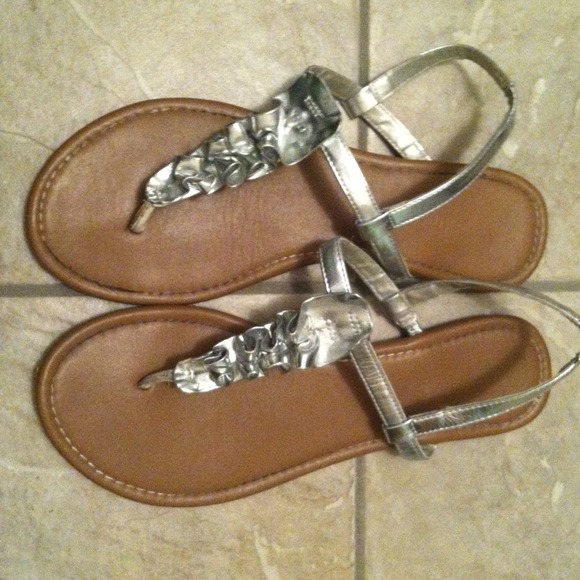 Silver Summer Sandals