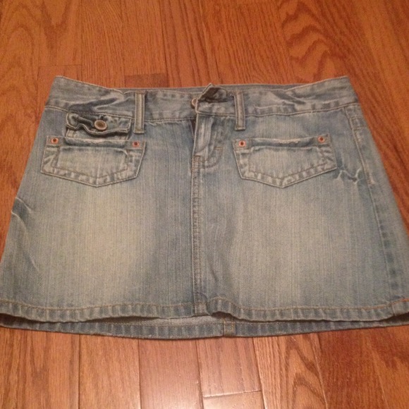 ☀SOLD BUNDLEAmerican eagle denim mini skirt