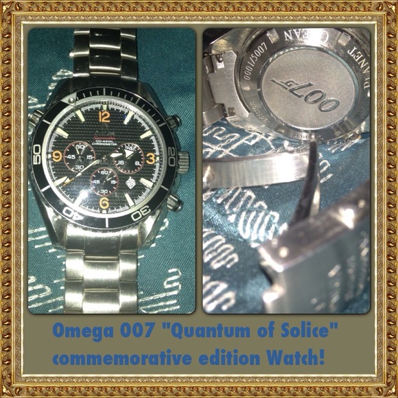 Omega "Sea master" 007 "Quantum of Solice" Watch!