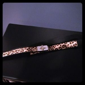 Leopard Stretch Belt