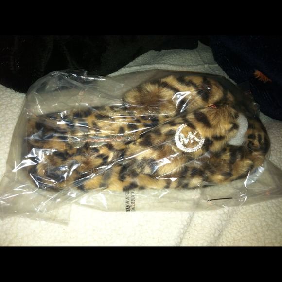 Michael Kors Cheetah Slippers