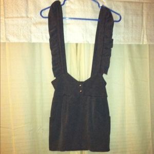 Gray minidress jumper