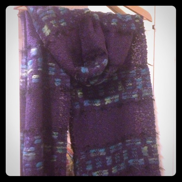 Nice purple fashion scarf