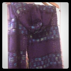 Nice purple fashion scarf
