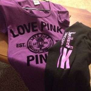 Victoria's Secret pink outfit