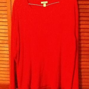 Deep red excellent condition sweater