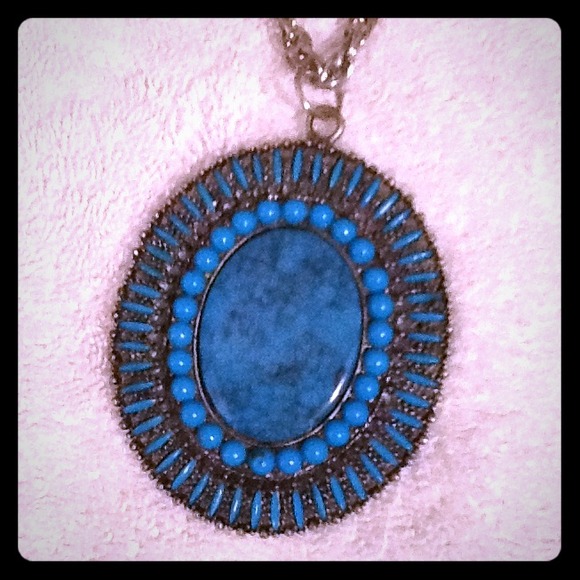 SOLD IN BUNDLE turquoise vintage necklace