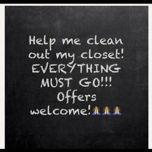 Go to my CLOSET!