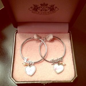 Juicy Couture Hoop Earrings