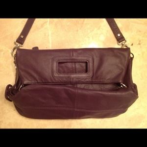 **BUNDLED** Purple Leather 3 in 1 Handbag