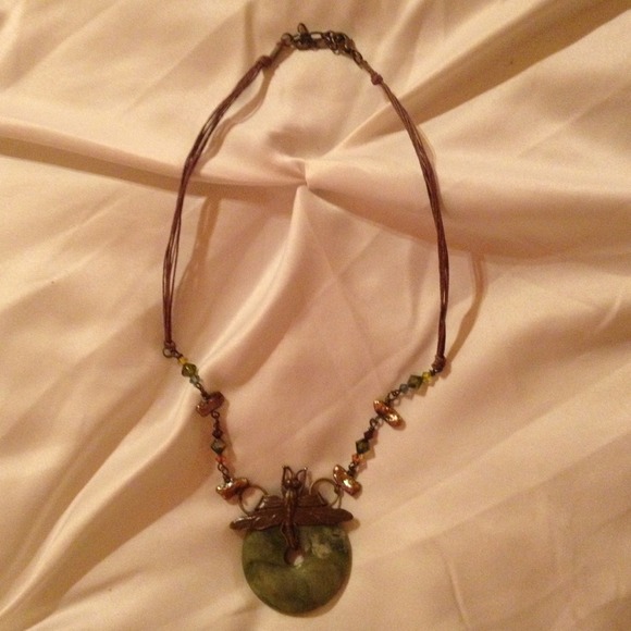 Unique dragonfly necklace