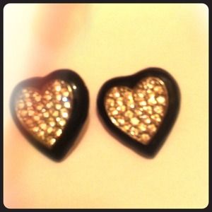 Rhinestone earrings