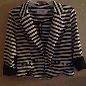 Striped blazer