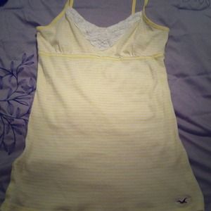 ❌Sold❌Hollister striped tank top