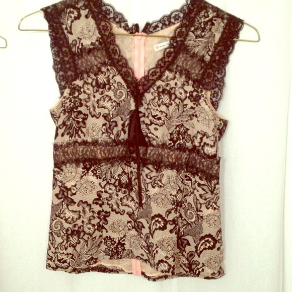 LAST CALL! Nanette Lepore lacey blouse.
