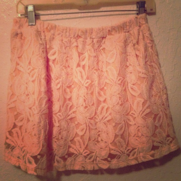 🌞 Pink|Peach Ruffled Skirt 🌞