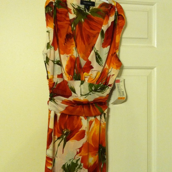 Flower print blouse, great with jeans