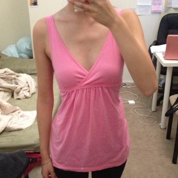 ⛔️ SOLD Pink baby doll tank⛔️