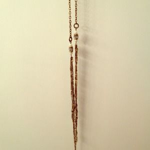 Gold chain necklace
