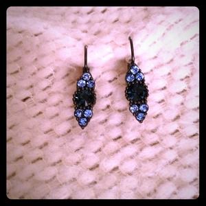 Blue earrings