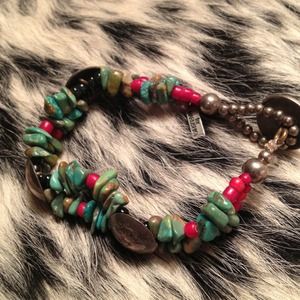 Bundle Turquoise buffalo nickel bracelet