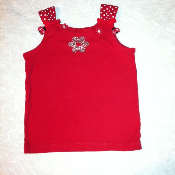 Gymboree ladybug tank top